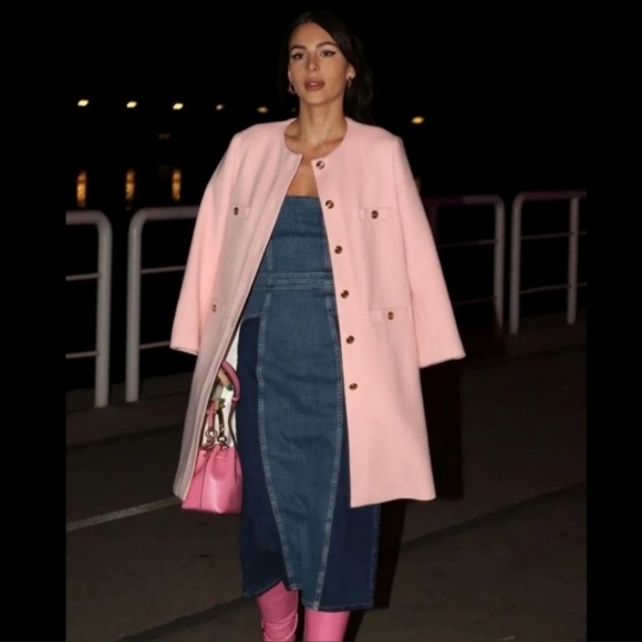 Zara Patchwork denim dress - Picture 7 of 16